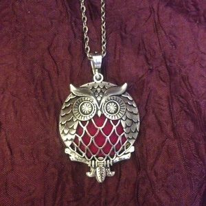 NEW Essential Oil Diffuser Owl Necklace